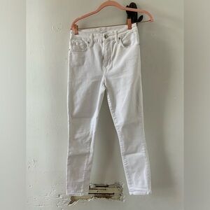 Good American White Skinny Jeans